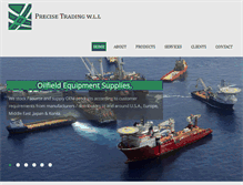 Tablet Screenshot of precisewll.com